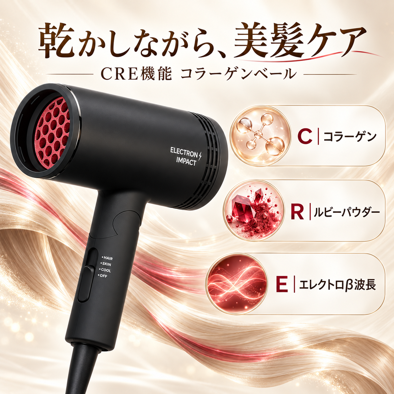 ELECTRONIMPACT（エレクトロンインパクト）ダブルフィルター